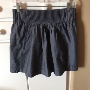 Jcrew chambray XS skirt with pockets